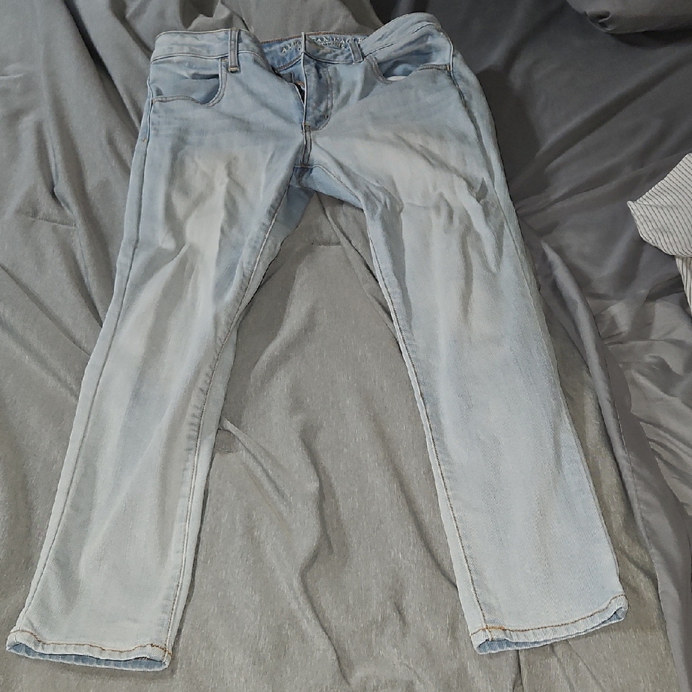 American Eagle Outfitters Light Blue Jeggings